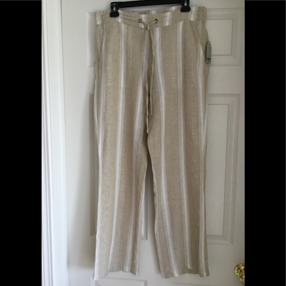 Linen Blend Pants  For Cynthia M NWT